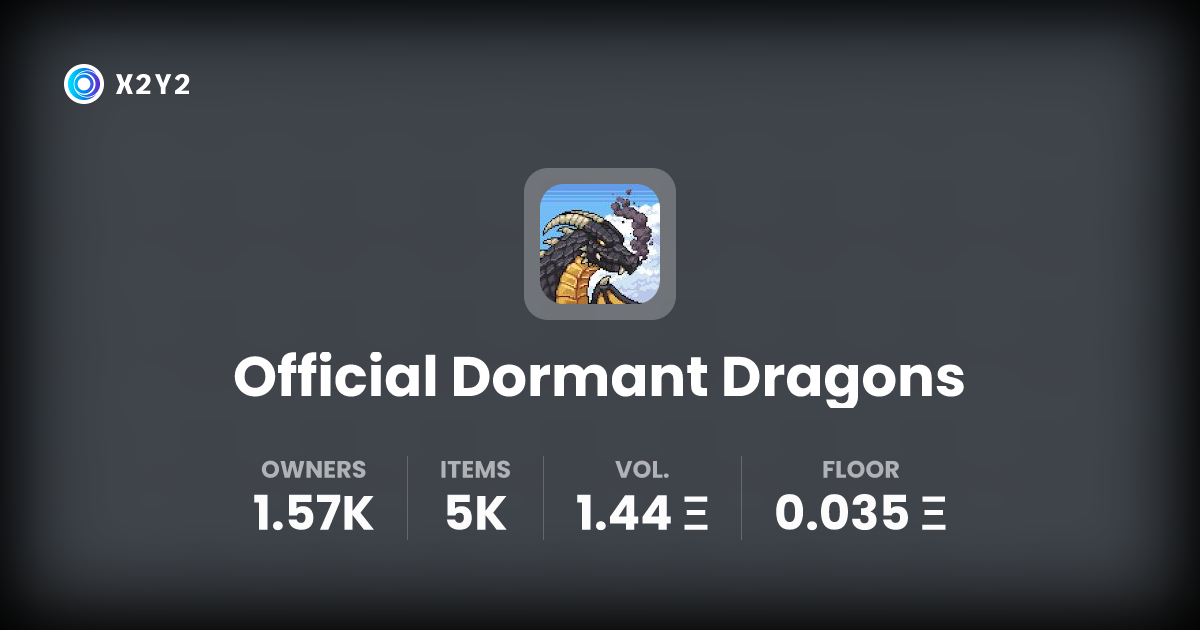 Official Dormant Dragons items - x2y2.io